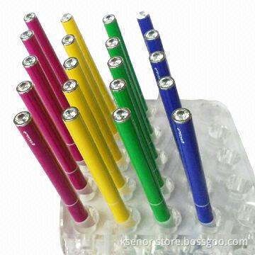 E-shisha Disposable E-cigarettes with Diamond Display Battery, 300mAh Battery